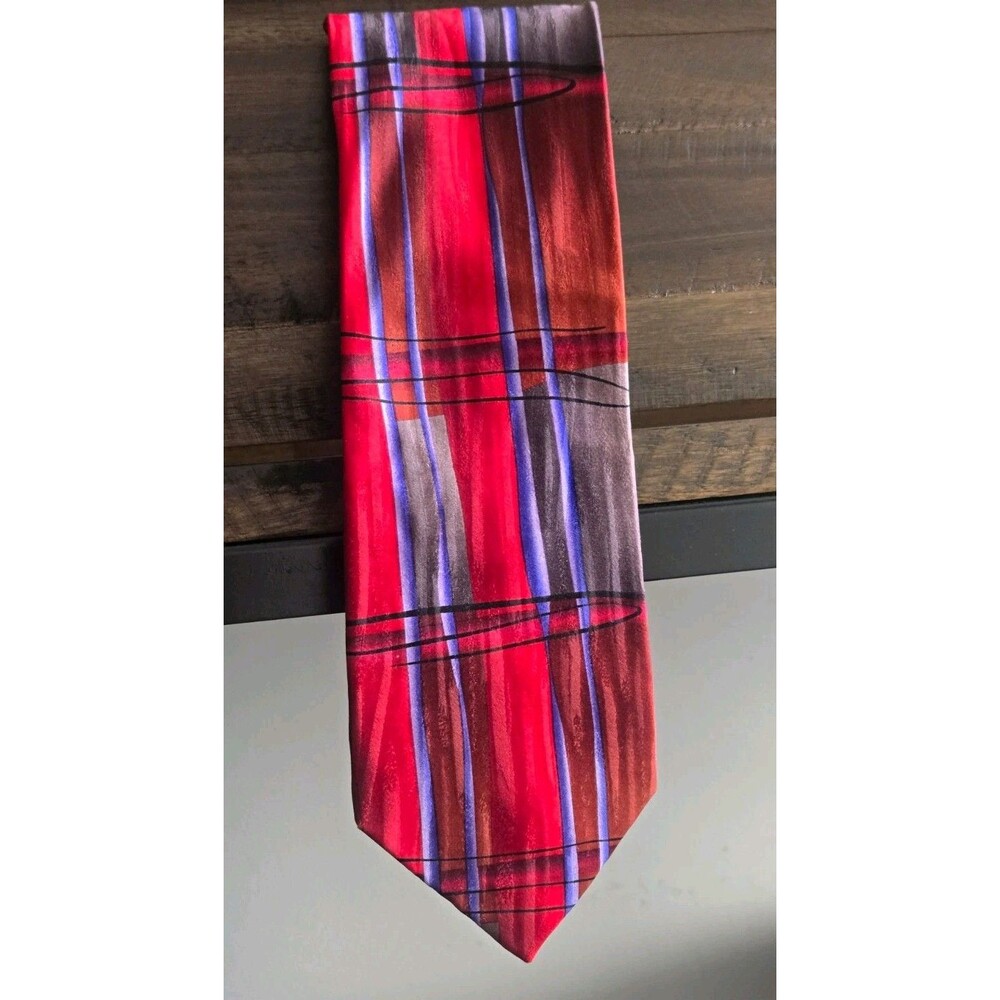 Vintage J. Garcia 100% Silk Tie – Tree Collection 32
